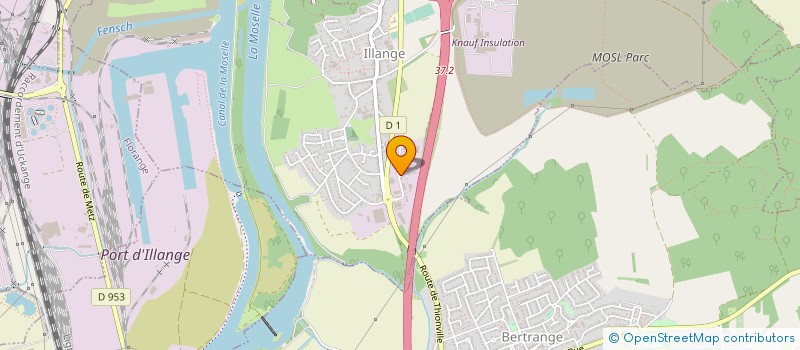 localisation de l'entreprise SARL D'EXPLOITATION DE LA PLATRERIE CAMUS  ILLANGE