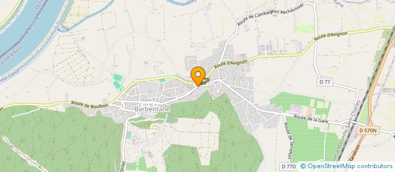 localisation de l'entreprise SARL D'EXPLOITATION DES ATELIERS BERRARD à BARBENTANE