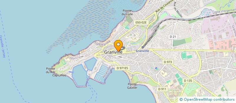 localisation de l'entreprise SARL D'EXPLOITATION DES CINEMAS SELECT à GRANVILLE