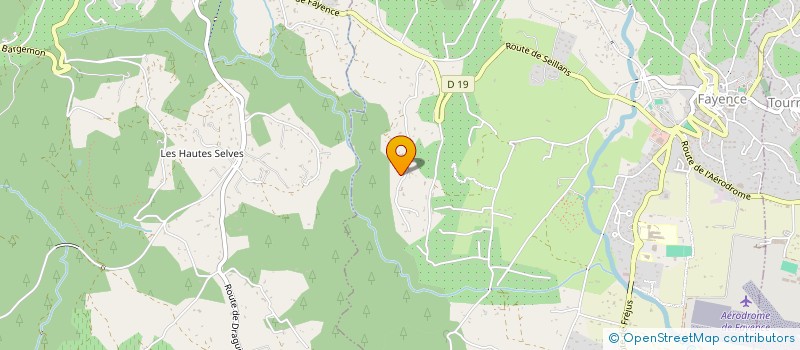 localisation de l'entreprise SARL D'EXPLOITATION DES ETABLISSEMENTS FERRERI à FAYENCE
