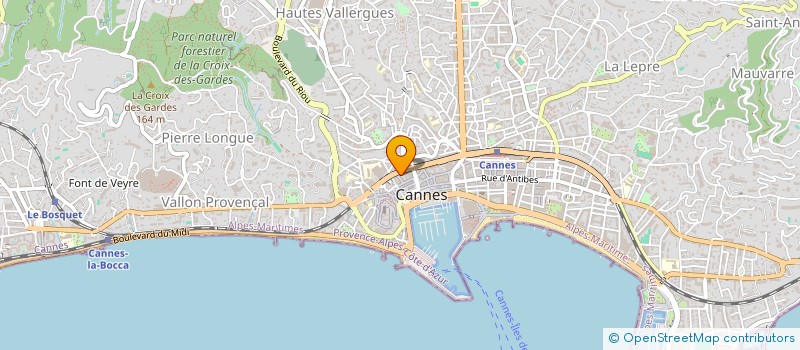 localisation de l'entreprise SARL D'EXPLOITATION DES ETS PENCO à CANNES