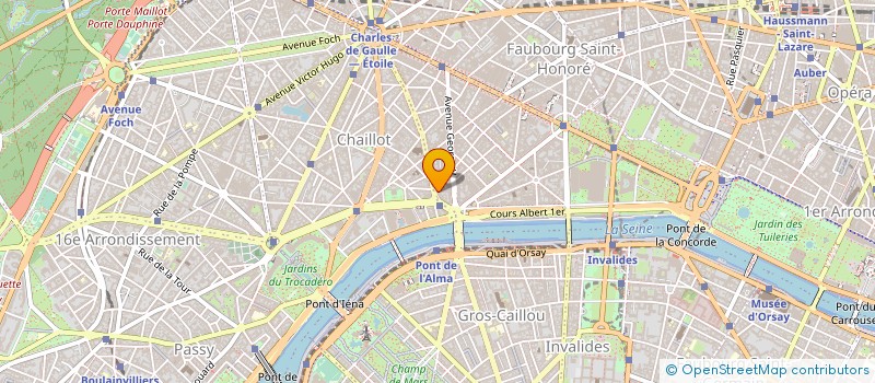 localisation de l'entreprise SARL D'EXPLOITATION DU BARON à PARIS