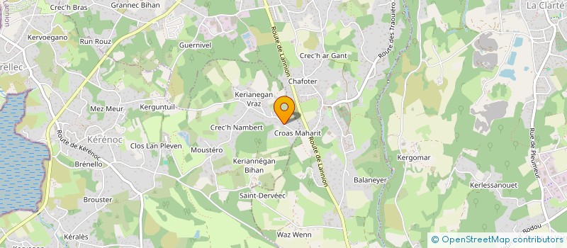 localisation de l'entreprise SARL D EXPLOITATION DU GOLF HOTEL à PLEUMEUR-BODOU
