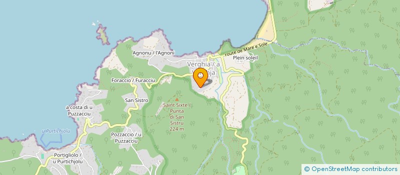 localisation de l'entreprise SARL D EXPLOITATION DU RUSTICA à COTI-CHIAVARI