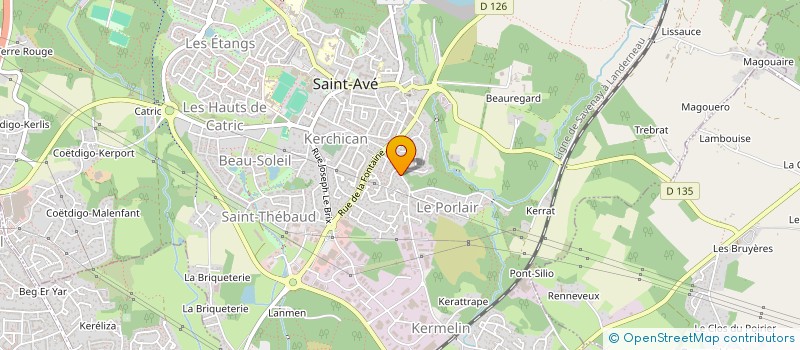 localisation de l'entreprise SARL D'EXPLOITATION ENTREPRISE CHEVAL à SAINT-AVE