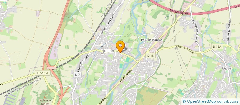 localisation de l'entreprise SARL D'EXPLOITATION ETABLISSEMENTS POLI  JUILLAN