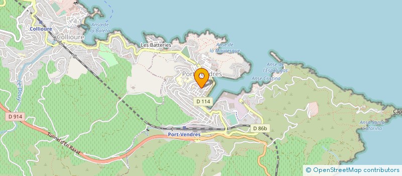 localisation de l'entreprise SARL D'EXPLOITATION GARCIA FRERES à PORT-VENDRES