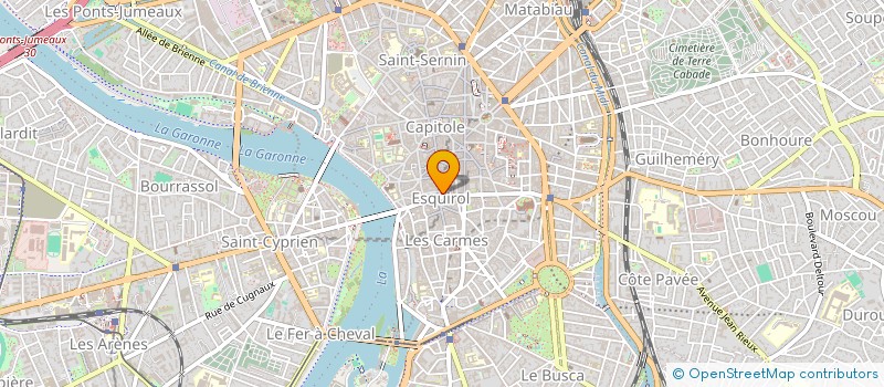 localisation de l'entreprise SARL D'EXPLOITATION HOTEL LE PERE LEON à TOULOUSE