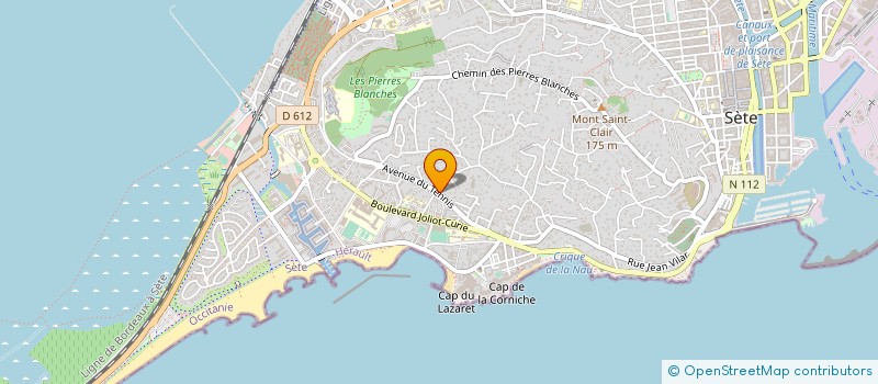 localisation de l'entreprise SARL D'EXPLOITATION JARSAND à SETE