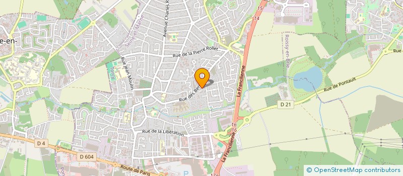 localisation de l'entreprise SARL D'EXPLOITATION LE BOURDAIS à PONTAULT-COMBAULT