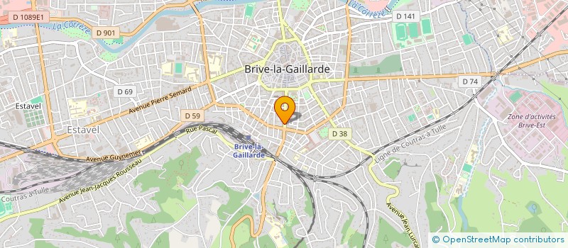 localisation de l'entreprise SARL D EXPLOITATION LE MARRAKECH à BRIVE-LA-GAILLARDE