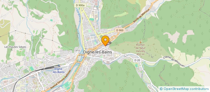 localisation de l'entreprise SARL D EXPLOITATION LE PETIT ST JEAN à DIGNE-LES-BAINS
