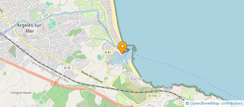 localisation de l'entreprise SARL D'EXPLOITATION LE SKIPPER à ARGELES-SUR-MER