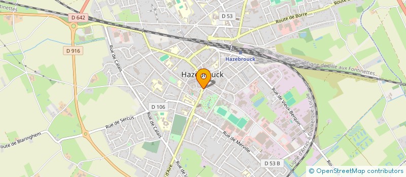 localisation de l'entreprise SARL D'EXPLOITATION MAISON DUPISSON à HAZEBROUCK