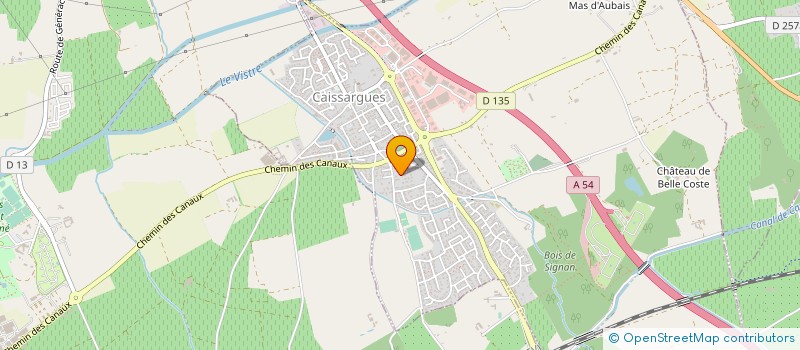 localisation de l'entreprise SARL D'EXPLOITATION MARQUIS à CAISSARGUES