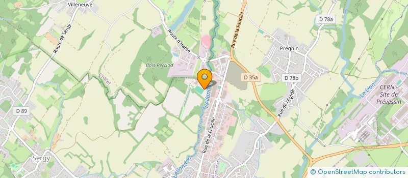 localisation de l'entreprise SARL D 'EXPLOITATION MIDI PYRENNEES à SAINT-GENIS-POUILLY