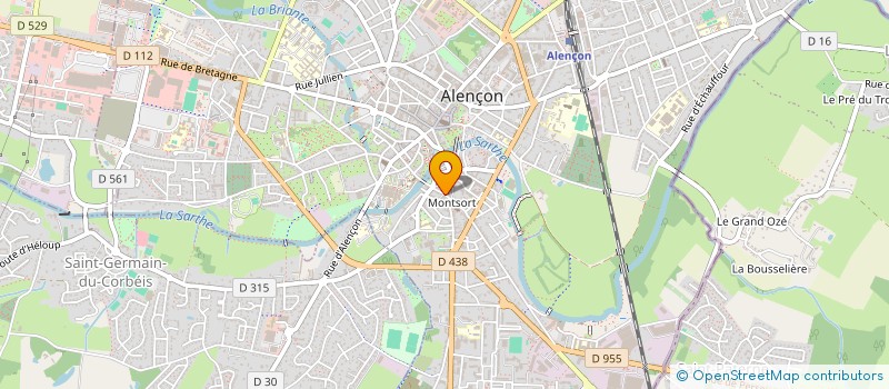 localisation de l'entreprise SARL D'EXPLOITATION MOREL ET FILS à ALENCON