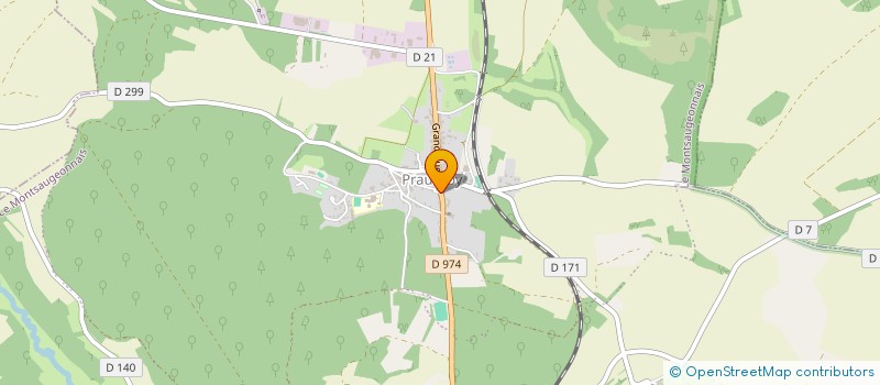 localisation de l'entreprise SARL D'EXPLOITATION PETIT à LE MONTSAUGEONNAIS