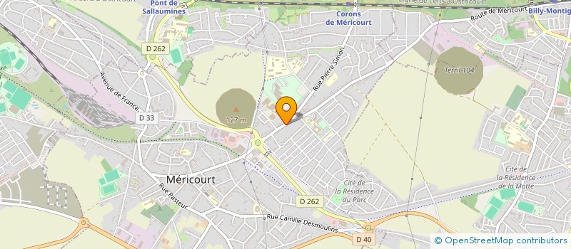 localisation de l'entreprise SARL D'EXPLOITATION SCHIMOWSKI  MERICOURT