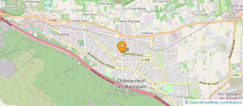 localisation de l'entreprise SARL D'EXPLOITATION SOLROUT à CHATEAUNEUF-LES-MARTIGUES