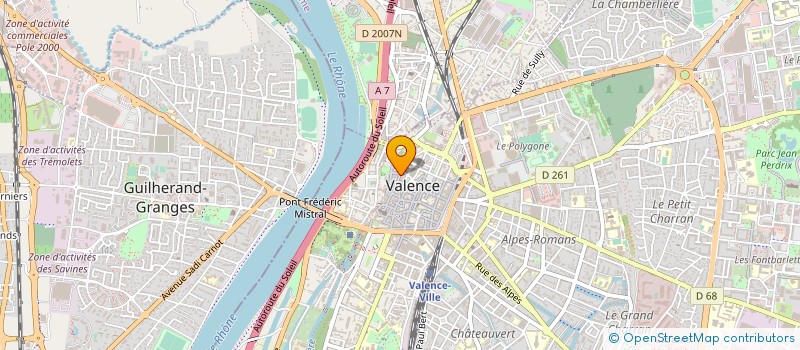 localisation de l'entreprise SARL D EXPLOITATION SPECIALITES D ASIE à VALENCE