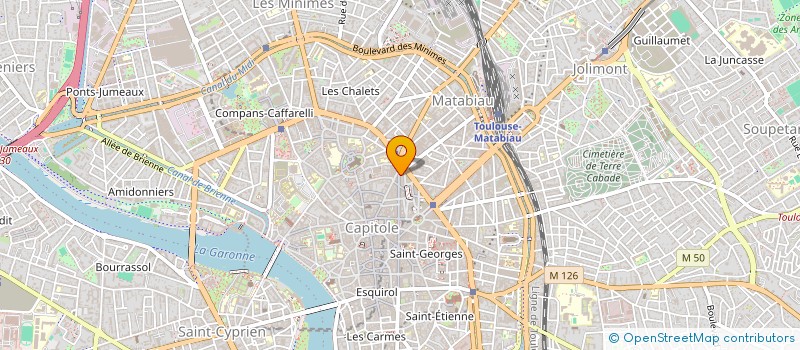 localisation de l'entreprise SARL D'EXPLOITATION TELESENTINEL à TOULOUSE