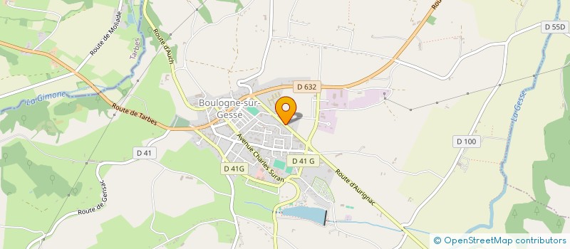 localisation de l'entreprise SARL D'EXPLOITATION ZUBIATE ET FILS à BOULOGNE-SUR-GESSE