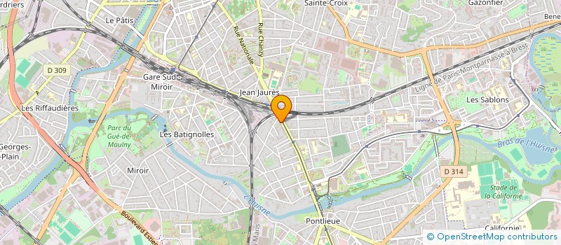 localisation de l'entreprise SARL D.F.D. à LE MANS