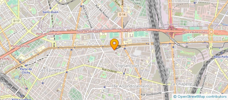 localisation de l'entreprise SARL D.F RESEAU OPTIC à PARIS