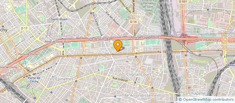 localisation de l'entreprise SARL D.G. BAT à PARIS