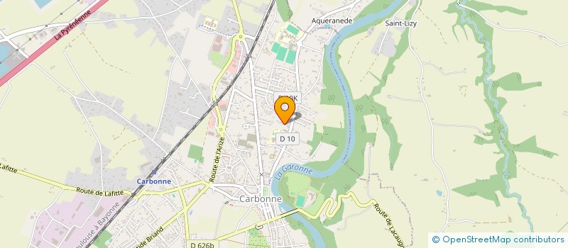 localisation de l'entreprise SARL D.G.C  CARBONNE