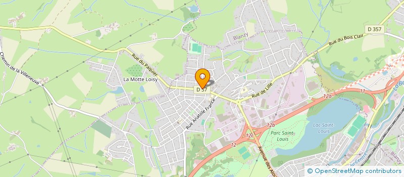 localisation de l'entreprise SARL D.H. AUTOMOBILES  MONTCEAU-LES-MINES