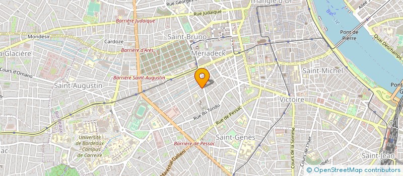 localisation de l'entreprise SARL D'HULSTER à BORDEAUX
