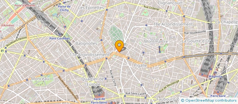 localisation de l'entreprise SARL D'INVESTISSEMENTS IMMOBILIERS SIIM à PARIS