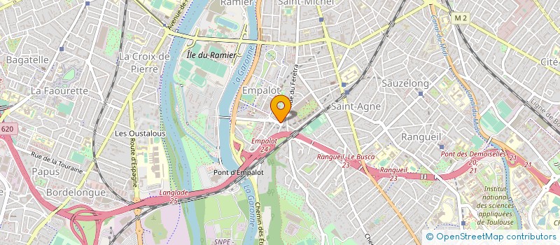localisation de l'entreprise SARL D.J. TRANSPORTS à TOULOUSE