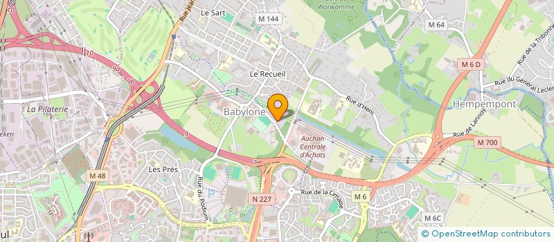 localisation de l'entreprise SARL D K à VILLENEUVE-D'ASCQ