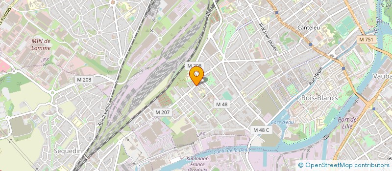 localisation de l'entreprise SARL D.L.B.T.P. à LILLE