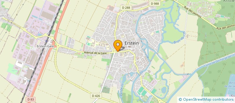 localisation de l'entreprise SARL D&M BELLE DE NUIT  ERSTEIN