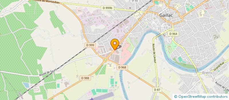 localisation de l'entreprise SARL D.M.T. à GAILLAC