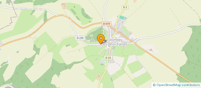 localisation de l'entreprise SARL D'OLVRY à COLOMBEY LES DEUX EGLISES