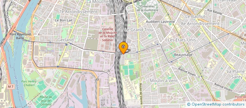 localisation de l'entreprise SARL D.P.R  LYON