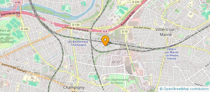 localisation de l'entreprise SARL D@ROM à CHAMPIGNY-SUR-MARNE
