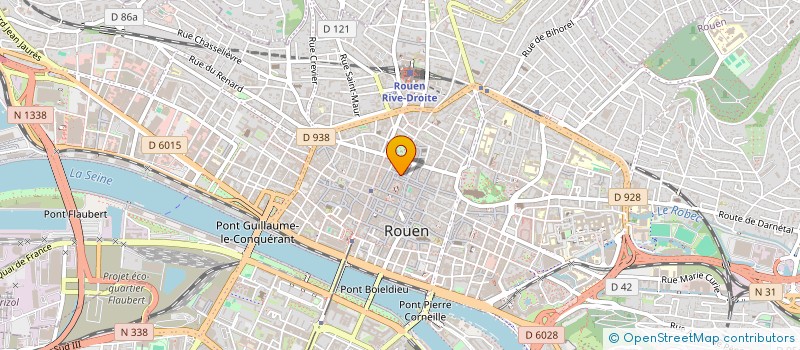 localisation de l'entreprise SARL D.S CONSEIL à ROUEN