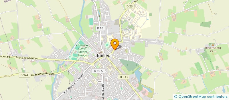localisation de l'entreprise SARL D.S.E.V. à BAILLEUL