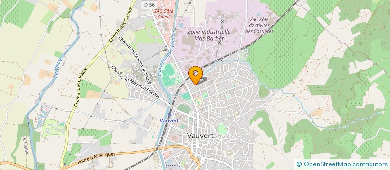 localisation de l'entreprise SARL D.S MARIE à VAUVERT