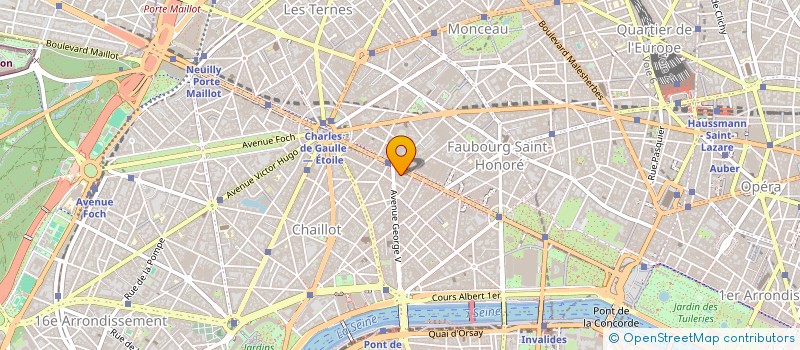 localisation de l'entreprise SARL D T R à PARIS