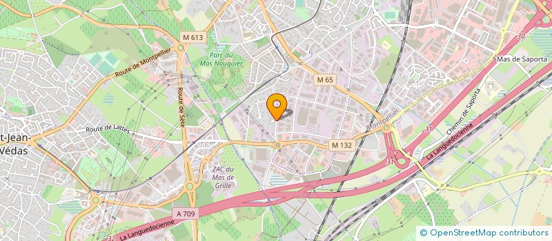 localisation de l'entreprise SARL D VIOLAN à MONTPELLIER
