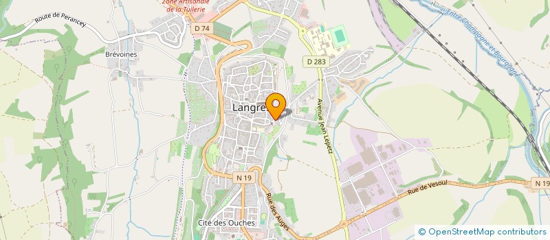 localisation de l'entreprise SARL D.WILLER SERVICES à LANGRES
