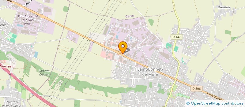 localisation de l'entreprise SARL D2G à SAINT-BONNET-DE-MURE