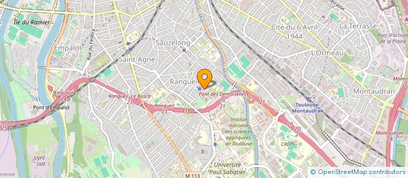 localisation de l'entreprise SARL D2S à TOULOUSE